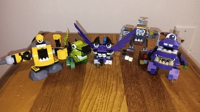 Used Lego Mixels Lot of 5