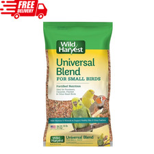 10Lb Small Bird Food-High Vitamin Seed Bird Food For Canaries, Parakeet, Finches