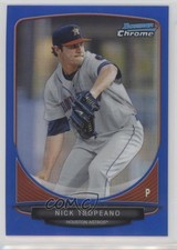 2013 Bowman Chrome Prospects Blue Refractor 83/250 Nick Tropeano #BCP179 c7w