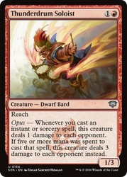 Thunderdrum Soloist (134) - Foil - Secrets of Strixhaven