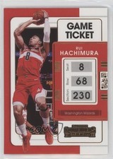 2021-22 Panini Contenders Game Ticket Bronze Rui Hachimura #91 03cz