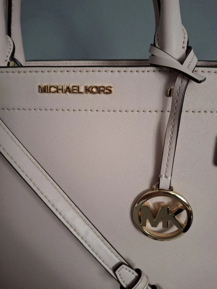 Michael Kors Rayne Medium Saffiano Leather Satchel Bag - Image 2 of 4