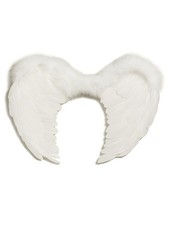 White Angel Wings Costume Accessory