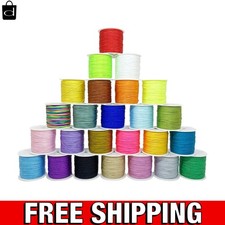 Nylon String for Bracelets, 25 Colors 1125 Yards Chinese Knotting Cord, 0.8 mm