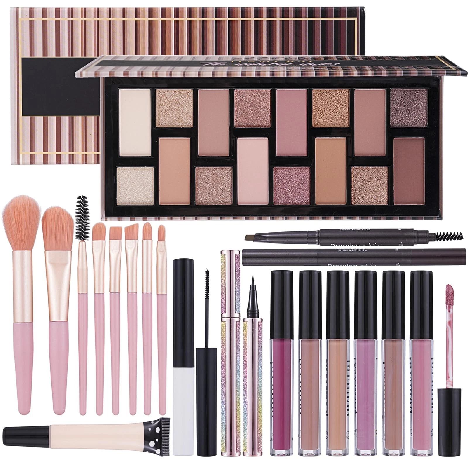 Teen Makeup Kit For Girl Include Eyeshadow Palette,Eyeliner,Makeup Kit020