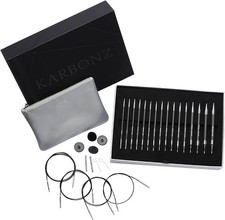 KnitPro Karbonz Interchangeable Needle Set Box of Joy 