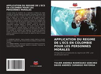 Yulier Andrea RodríGuez SáNchez (U. A.) | Application DU Regime DE L'ecs En...