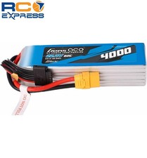Gens Ace G-tech 4000mAh 6S 22.2V 60C Lipo battery with XT-GEA406S60X9GT