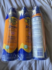 Banana Boat Ultra Sport Clear Sunscreen Spray SPF 50+ 9.5 oz SET OF 3 2.74 per gallon