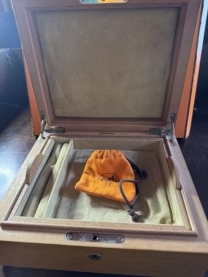 HERMES Wood Jewelry Box | eBay
