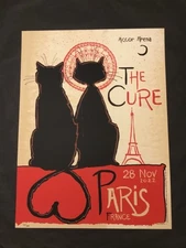 The Cure Poster Paris France 2022 Buhler Mint #34/200 Depeche Mode Not Vinyl RSD