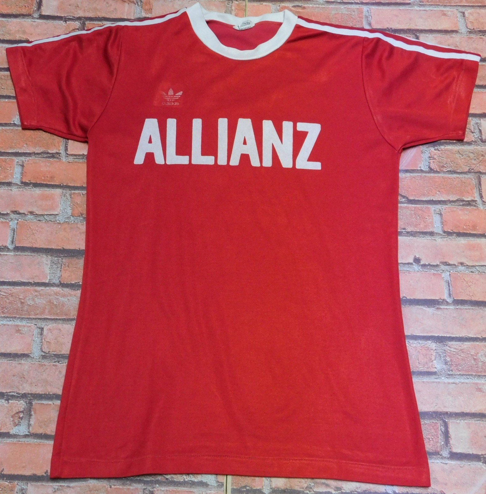 ADIDAS TREFOIL Vintage West Germany Soccer Jersey Shirt Only Size 5/6