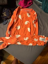  Size 2T  Pajamas  Halloween  Ghosts  Carters 
