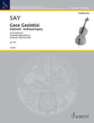 Say, Fazil - Gece Gezintisi op.93b - für Violoncello
