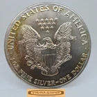 1986 American Silver Eagle 1 oz .999 Silver, Toned - #C59470NQ