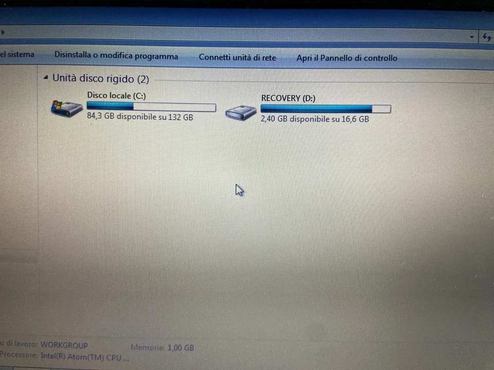 HP MINI NETBOOK 110-3100 ATOM N455 1,7GHZ - Immagine 4 di 4