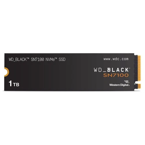 WD_BLACK SN7100 1TB NVMe SSD, M.2 2280, Read speeds up to 7250 MB/s, Write Speed