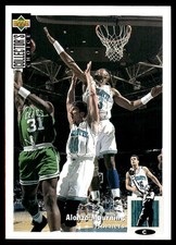 Alonzo Mourning 1994-95 Collector's Choice  #133 Hornets NBA READ FREE SHIPPING