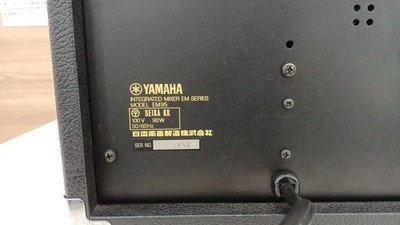 YAMAHA EM95 Integrated Mixer EM Series w/ Power Amplifier 80s