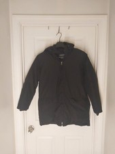 Lands' End Winter Coat Jacket Size 6-8 Regular Black Hooded