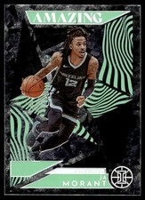 2021-22 Panini Illusions Amazing Emerald Ja Morant Memphis Grizzlies #10