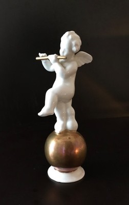 Porzellanfigur Putto/Amor   Neu Tettau   Goldlüster   ca. 1920 1950