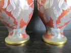 Pair of Vintage Chinese Floral Cloisonne Vases — photo 5