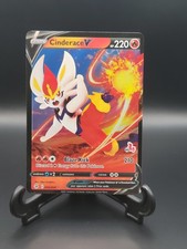 Cinderace V - 043/264 - #043 - Cinderace Stamp - Pokemon Battle Academy 2022
