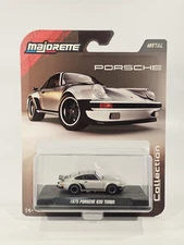 2025 Majorette Metal Collection Series 1975 Porsche 930 Turbo Silver