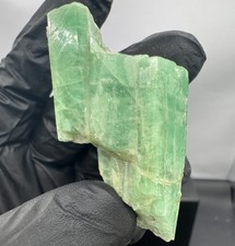 Prismatischer Smaragd! Grüner Beryll 164,4 Karat 5,4 cm Länge Natur Kristall Roh