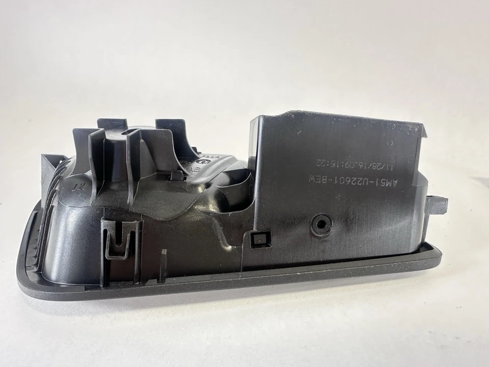 Manija de puerta interior trasera izquierda Ford Focus 2012-2018 negra OEM Foto 3 de 4