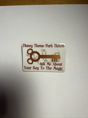 Disneyland Magic Key Magnet - Exclusive Magic Key Holder