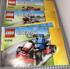 Lego Creator 31024/31030 Roaring Power Go Cart Complete Sets