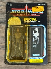 Vintage Kenner Star Wars POTF 92 Back Han Solo (In Carbonite) Action Figure