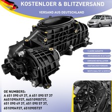A6510905737 F&uuml;r Mercedes W212, GLA, GLE, M, S-Klasse, SLC Ansaugkr&uuml;mmer Motor