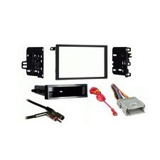 Fits GMC Sonoma 02-03 Double DIN Aftermarket Harness Radio Install Dash Kit