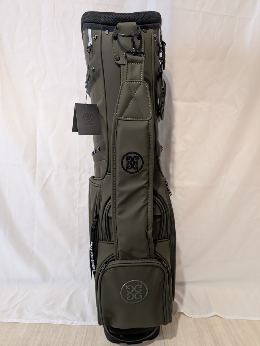 G Fore Golf Caddy Bag Stand-up Bag Green with Hood Cover | eBay