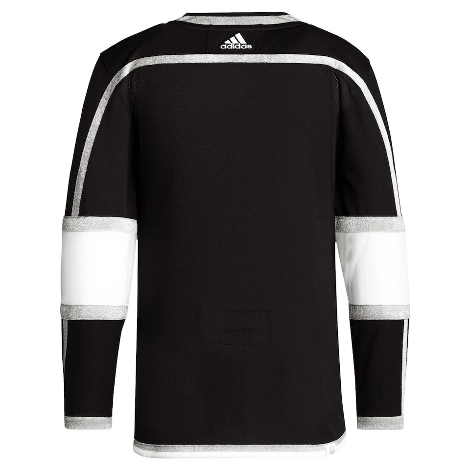 Camiseta deportiva de hockey en casa auténtica Adidas de Los Angeles Kings NHL negra talla 60 (3XL) Foto 3 de 3