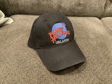 Vintage Planet Hollywood Orlando Hat Black Florida 90s Cap