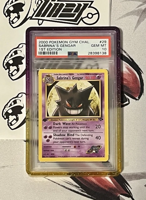POKEMON SABRINA'S GENGAR 2000 GYM CHALLENGE #29 1ST EDITION PSA 10 *POP 308*