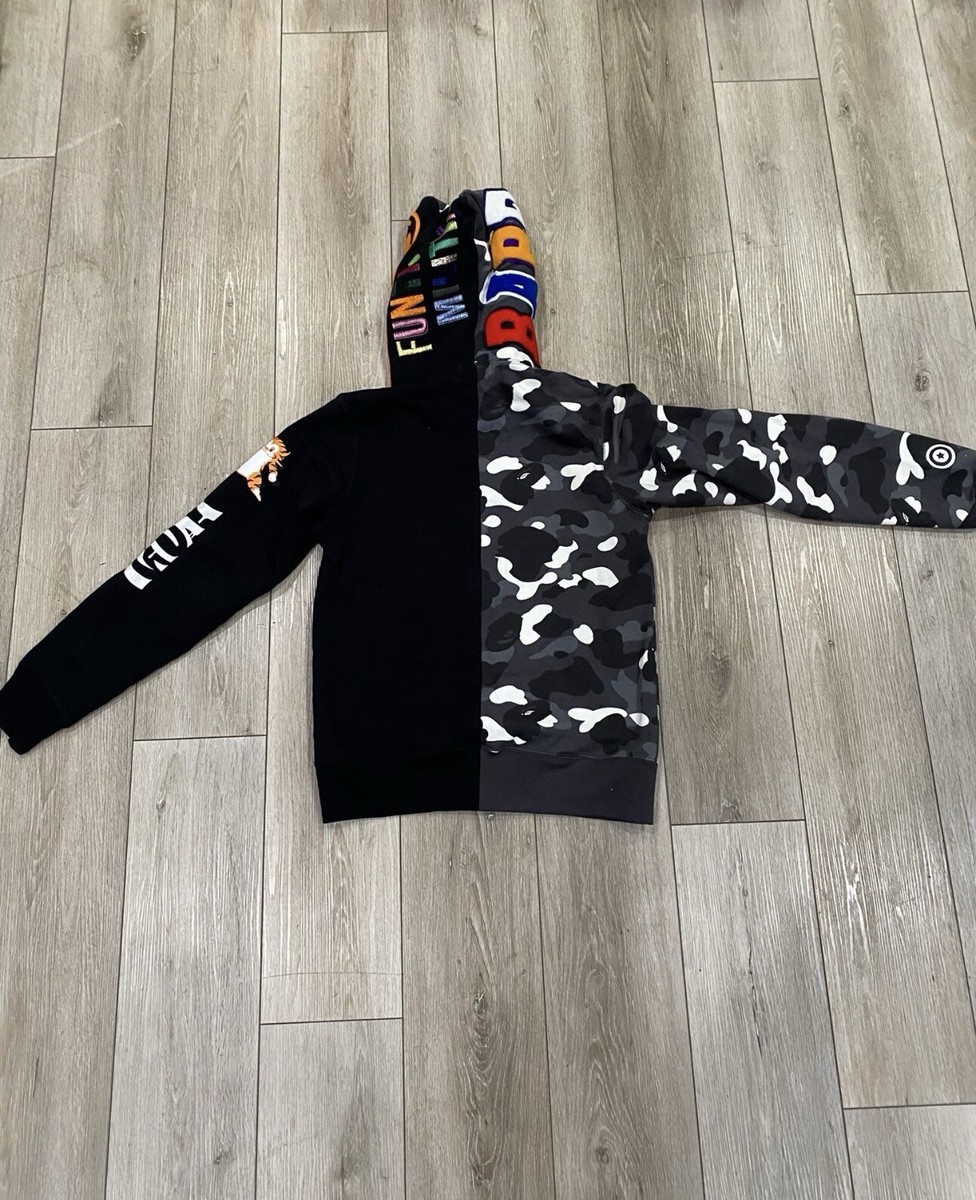 BAPE City Camo 2nd Ape Tiger Full zip hoodie(SIZE M) | eBay