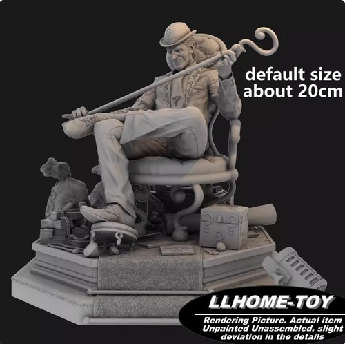 Anime Riddler Edward Nygma Sit Resin 3D Print GK Figure DIY Model ...