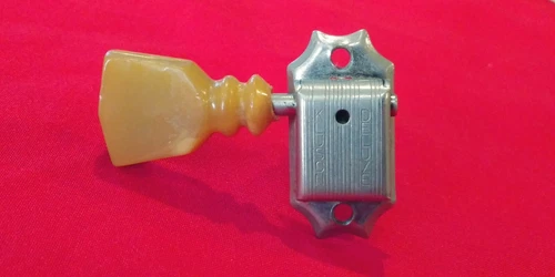 Vintage 1965 USA Gibson Kluson Deluxe Double Ring Tulip Button Guitar Tuner 1966