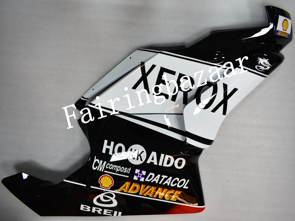 Kit de carenado de inyección ABS negro blanco XEROX 2005 2006 Ducati 749/999 Foto 4 de 4