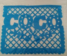 Coco Disney Movie Papel Picado Banner 10 Panels 16 in X 13 in 16 ft long