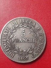 Lucca E PIOMBINO 5 Franchi Busti Piccoli 1805 MB