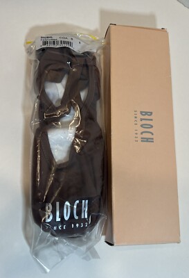 BLOCH S0284L Performa Canvas Ballet Slippers 8B  Cocoa New In Box