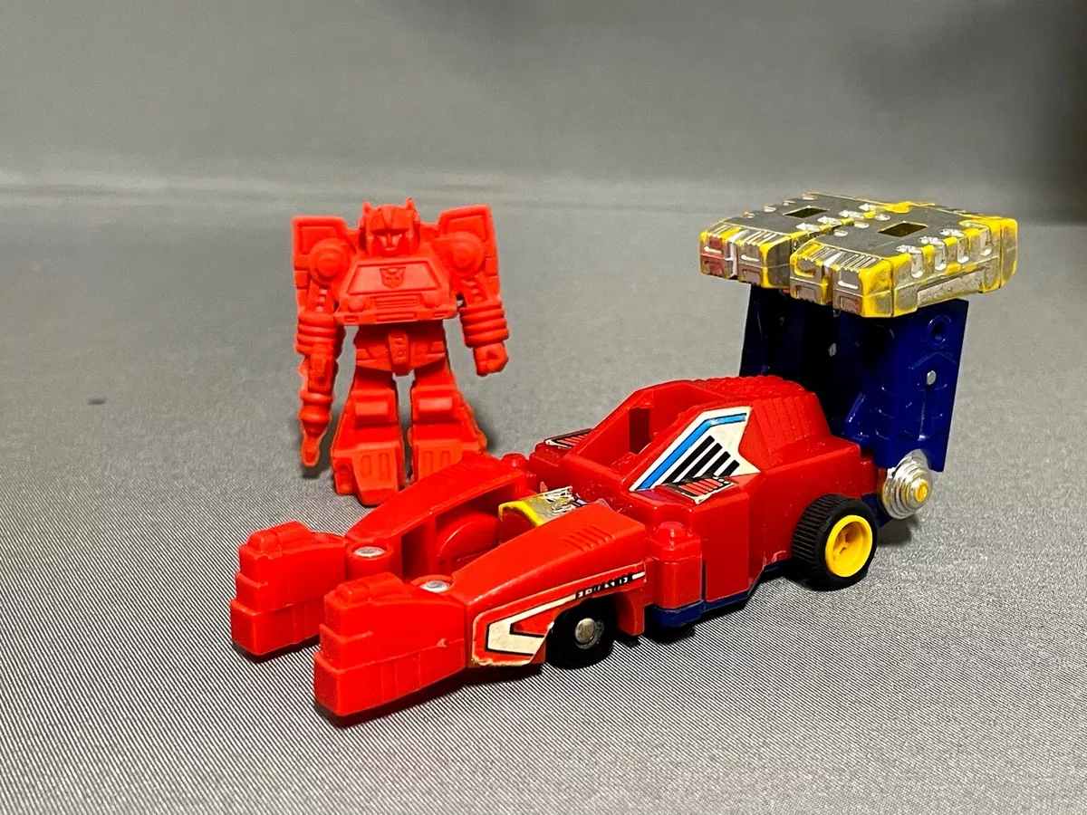 Transformers G1: Powerdasher F1 Dasher and Decoy #12 Skids