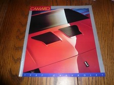 1987 Chevrolet Camaro Sales Brochure - Vintage
