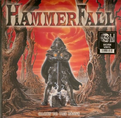 HammerFall  - Glory To The Brave LP - Colored Vinyl Album NEW Power Metal Record